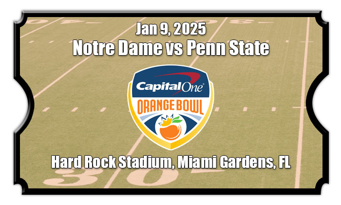 Orange Bowl UND Vs PSU